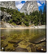 Mt. Broderick And Liberty Cap Acrylic Print