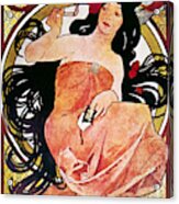 Mucha Cigarette Papers Acrylic Print