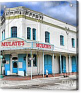 Mulates New Orleans Acrylic Print