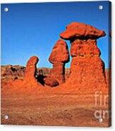 Mushroom Hoodoos Acrylic Print