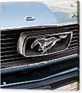 Mustang Grille Acrylic Print