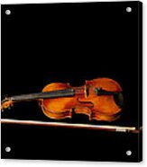 My Old Fiddle And Bow Acrylic Print