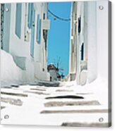 Mykonos Greece Acrylic Print