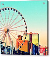 Myrtle Beach Skywheel Acrylic Print