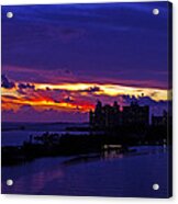 Nassau Sunrise Acrylic Print