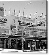'nathan's Famous Hot Dogs' Acrylic Print