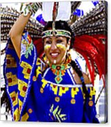 Native American Beauty Acrylic Print