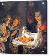 Nativity Scene Study Acrylic Print