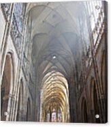 Nave Of The Cathedral Acrylic Print