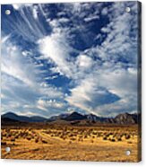 Near The Intersection Of God And The Eastern Sierras Acrylic Print