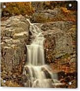 New Hampshire Flume Cascade Acrylic Print