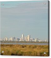 New Orleans And Surrounding Wetlands Acrylic Print