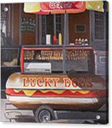 New Orleans Lucky Dog Acrylic Print