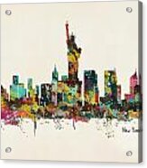 New York Acrylic Print
