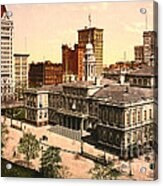 New York City Hall 1900 Acrylic Print
