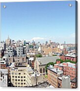 New York City Skyline, Manhattan Acrylic Print