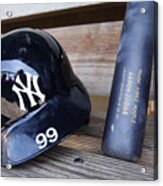 New York Yankees V Baltimore Orioles Acrylic Print