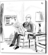 New Yorker April 21st, 1986 Acrylic Print