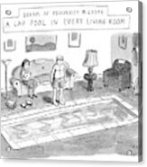 New Yorker January 20th, 1997 Acrylic Print