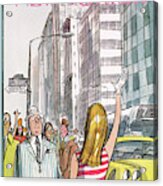 New Yorker July 8th, 1972 Acrylic Print