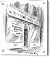 New Yorker June 6th, 1942 Acrylic Print