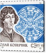 Nicolaus Copernicus Stamp Acrylic Print