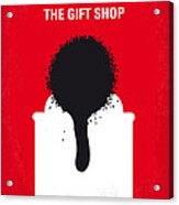 No130 My Exit Through The Gift Shop Minimal Movie Poster Acrylic Print