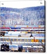 Norfolk Southern Allentown Yard Acrylic Print