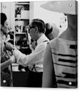 Norman Norell Backstage Acrylic Print