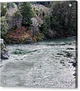 North And Middle Fork Of Smith River 2 Acrylic Print