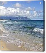 North Beach Kaneohe 7 Acrylic Print