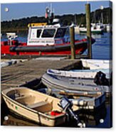 Northport Fire Boat Acrylic Print
