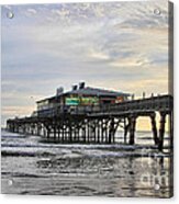 November Morning At Sun Glow Pier Acrylic Print