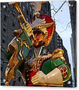 Nyc - Rockerfeller Bugler Acrylic Print