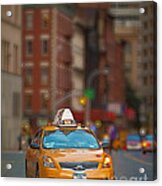 Taxi Acrylic Print