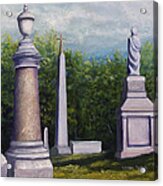 Oakwood Cemetery Jefferson Texas Acrylic Print