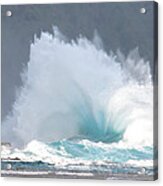 Ocean Explosion Acrylic Print