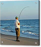 Ocean Fishing Acrylic Print