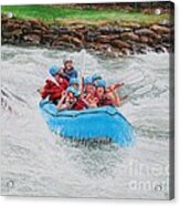 Ocoee River Rafting Acrylic Print