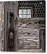 Old Chicken Coop Acrylic Print