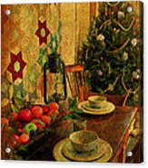 Old Fashion Christmas At Atalaya Acrylic Print