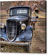 Old Ford Flatbed Acrylic Print