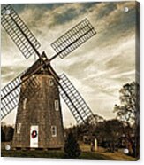 Old Hook Windmill Acrylic Print