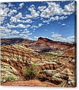 Old Paria Painted Desert Acrylic Print