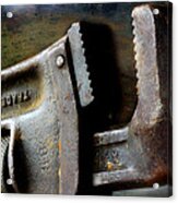 Old Pipe Wrench Acrylic Print