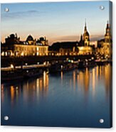 Old Town Of Dresden Acrylic Print