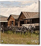 Old West Wyoming Acrylic Print