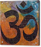 Om Acrylic Print