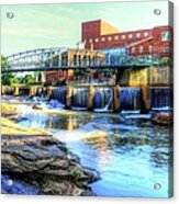 On The Reedy River In Greenville Acrylic Print