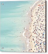 Ondarreta Beach, San Sebastian, Spain Acrylic Print